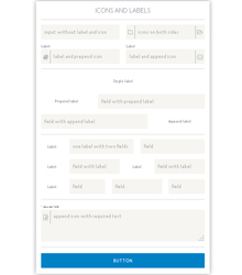 client-side extensions: icons and labels