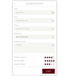 feedback form