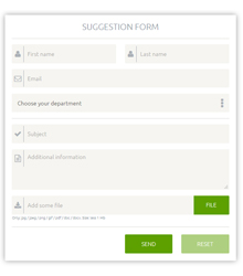 suggestion form