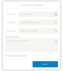 contact form template