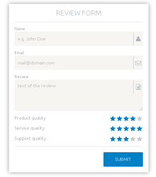 review form template