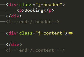 html structure