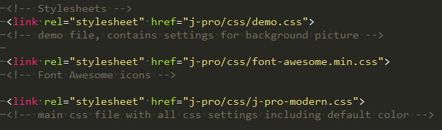 html structure