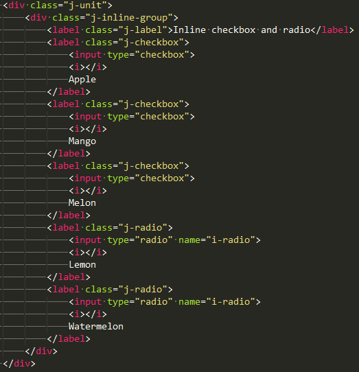 html structure