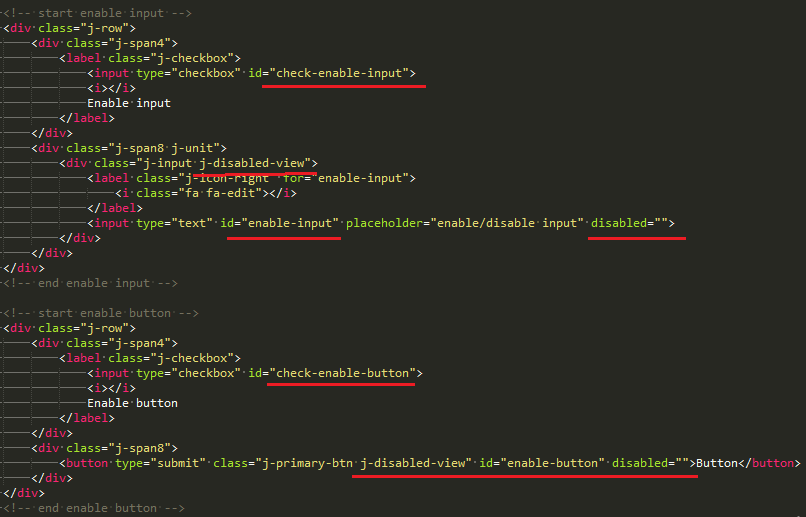 html structure