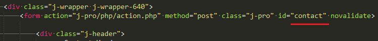 html structure