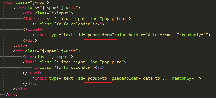 html structure