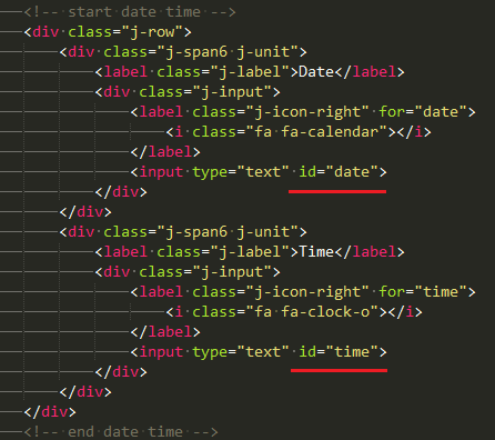 html structure