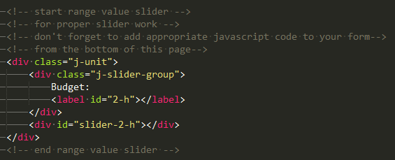 html structure
