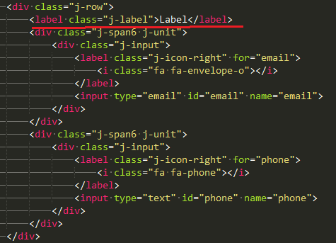 html structure