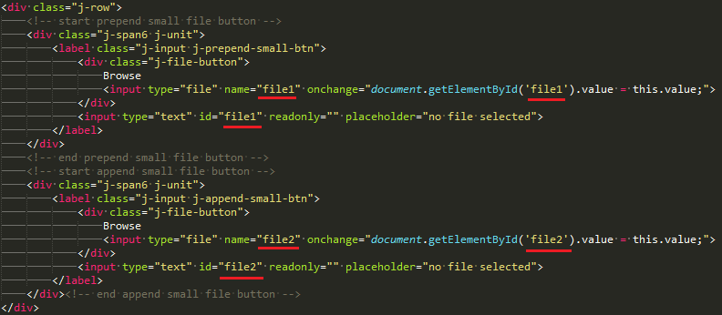 html structure