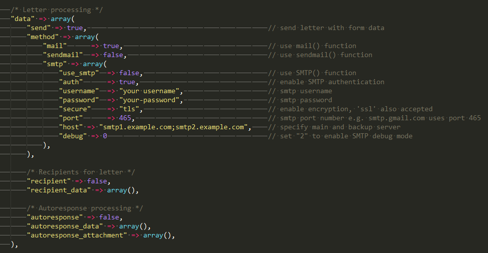 html structure
