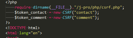 html structure