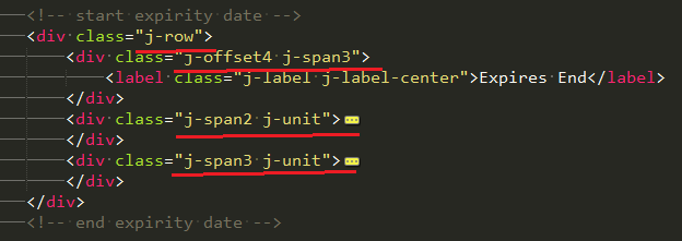 html structure