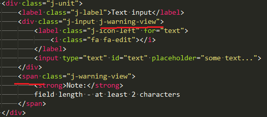 html structure